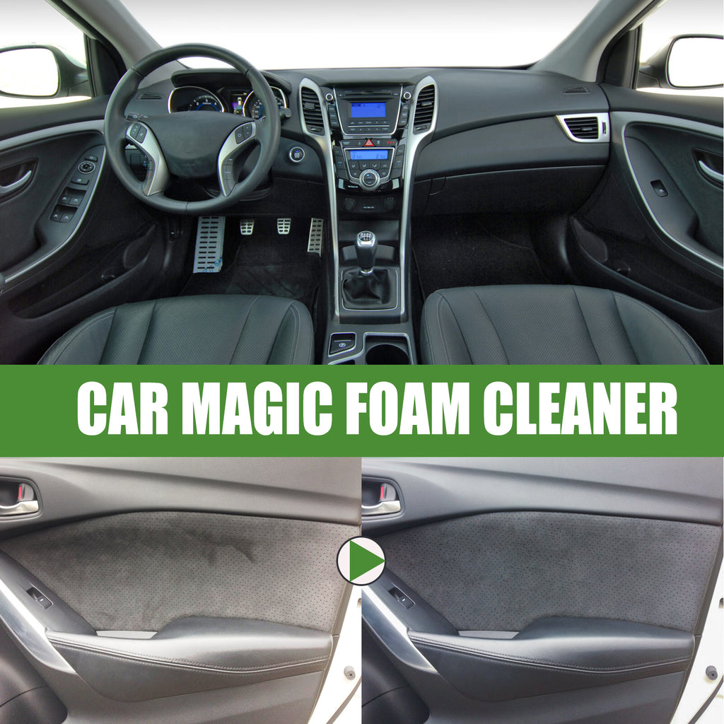 Rayhong Car Magic Foam Cleaner, Interior Seat Instrument Panel Clean Yellow Stain Reconditioning Cleaner