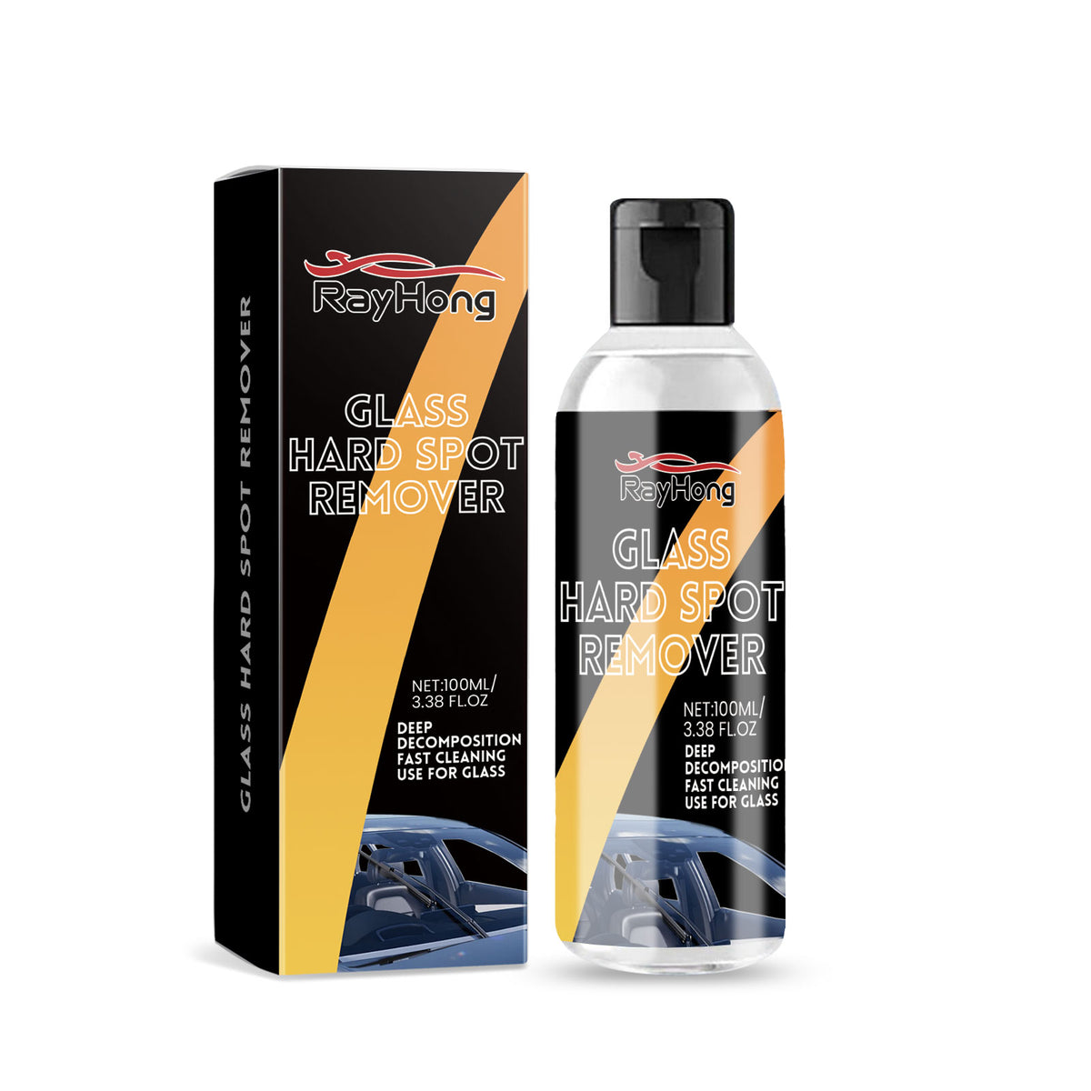 Rayhong Automotive Glass Oil Film Cleaner, Automotive Front Windshield Oil Film Reconditioning Cleaner