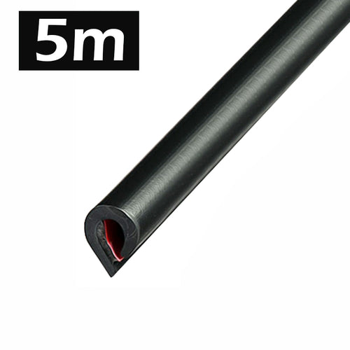 5M/10M Car Door trips Rubber Edge Protective Strips Side Doors Moldings Adhesive Scratch Protector Vehicle For Cars Auto