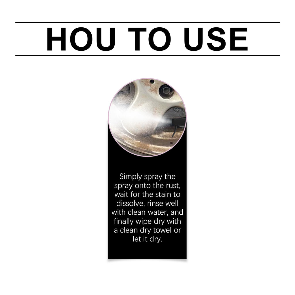 Car Rust Cleaning Agent Car Cleaning Decontamination And Scaling Rebrand Car Tire Rust Cleaning Agent